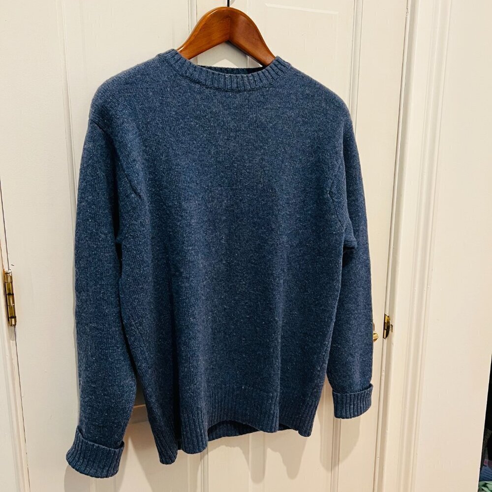 Vintage Pendelton 100% Wool Fisherman Sweater Size Large